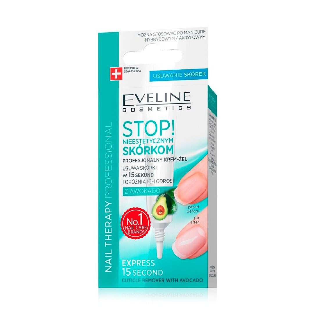 Засіб для видалення кутикули Eveline Cosmetics Nail Therapy Professional, 12 мл